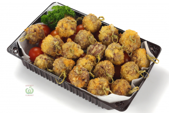 Митболлз с кедровым орехом и черри